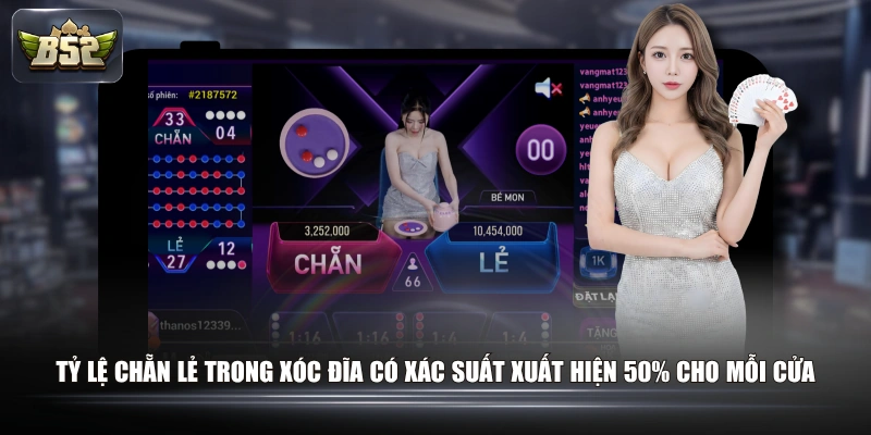 Phân Tích Tỷ Lệ Chẵn Lẻ Trong Xóc Đĩa Theo 4 Dạng Cầu 1 Tỷ lệ chẵn lẻ trong xóc đĩa có xác suất xuất hiện 50% cho mỗi cửa